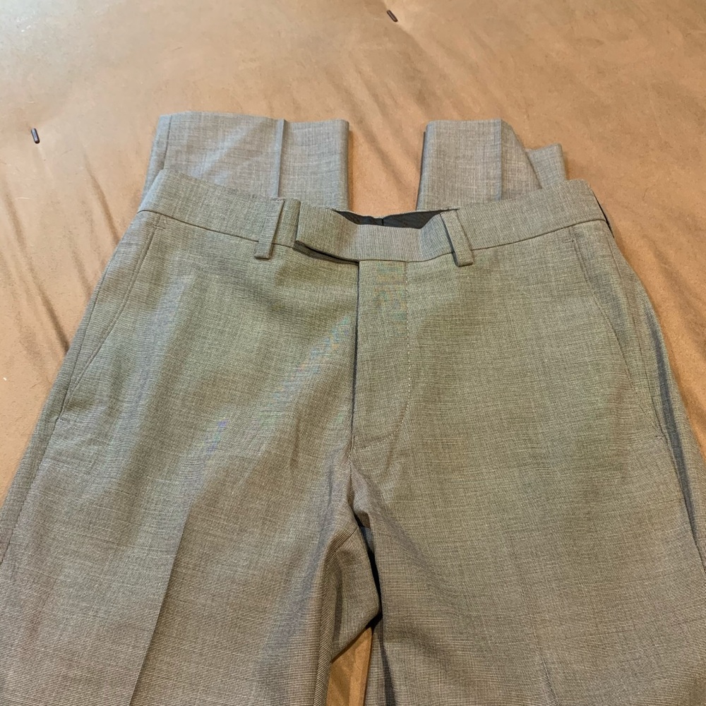 Mens gray dress pants-NEW